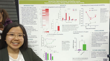 Hannah presenting at UURAF2024